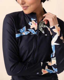 Nani Swimwear Sun Protection|Raven Baywatch Rashguard