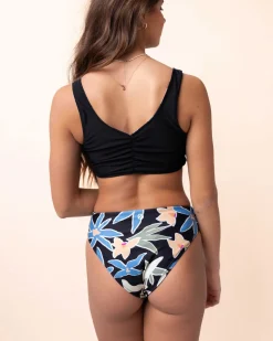 Nani Swimwear Swim Bottoms|Raven Reversible High Leg Bottom