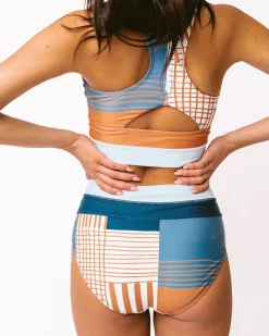 Nani Swimwear Swim Tops|Cut Back Crop