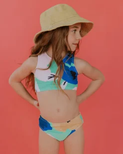 Nani Swimwear Mommy & Me|Sea Floral Kids Mini Two Piece Set
