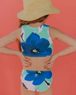 Nani Swimwear Mommy & Me|Sea Floral Kids Mini Two Piece Set