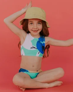 Nani Swimwear Mommy & Me|Sea Floral Kids Mini Two Piece Set