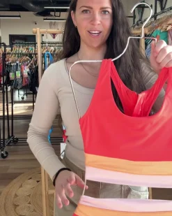 Nani Swimwear Swim Tops|Cut Back Crop