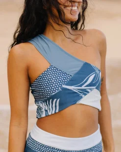 Nani Swimwear Swim Tops|Patchwork Crop