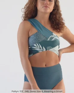 Nani Swimwear Swim Tops|Patchwork Crop