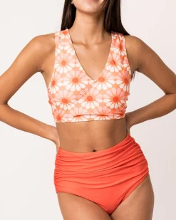 Nani Swimwear Swim Bottoms|Ruched High Rise Bottom