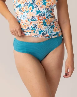 Nani Swimwear Swim Bottoms|Still Water Flat Rib Bikini Bottom