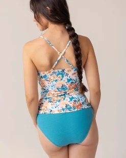 Nani Swimwear Swim Bottoms|Still Water Flat Rib Bikini Bottom