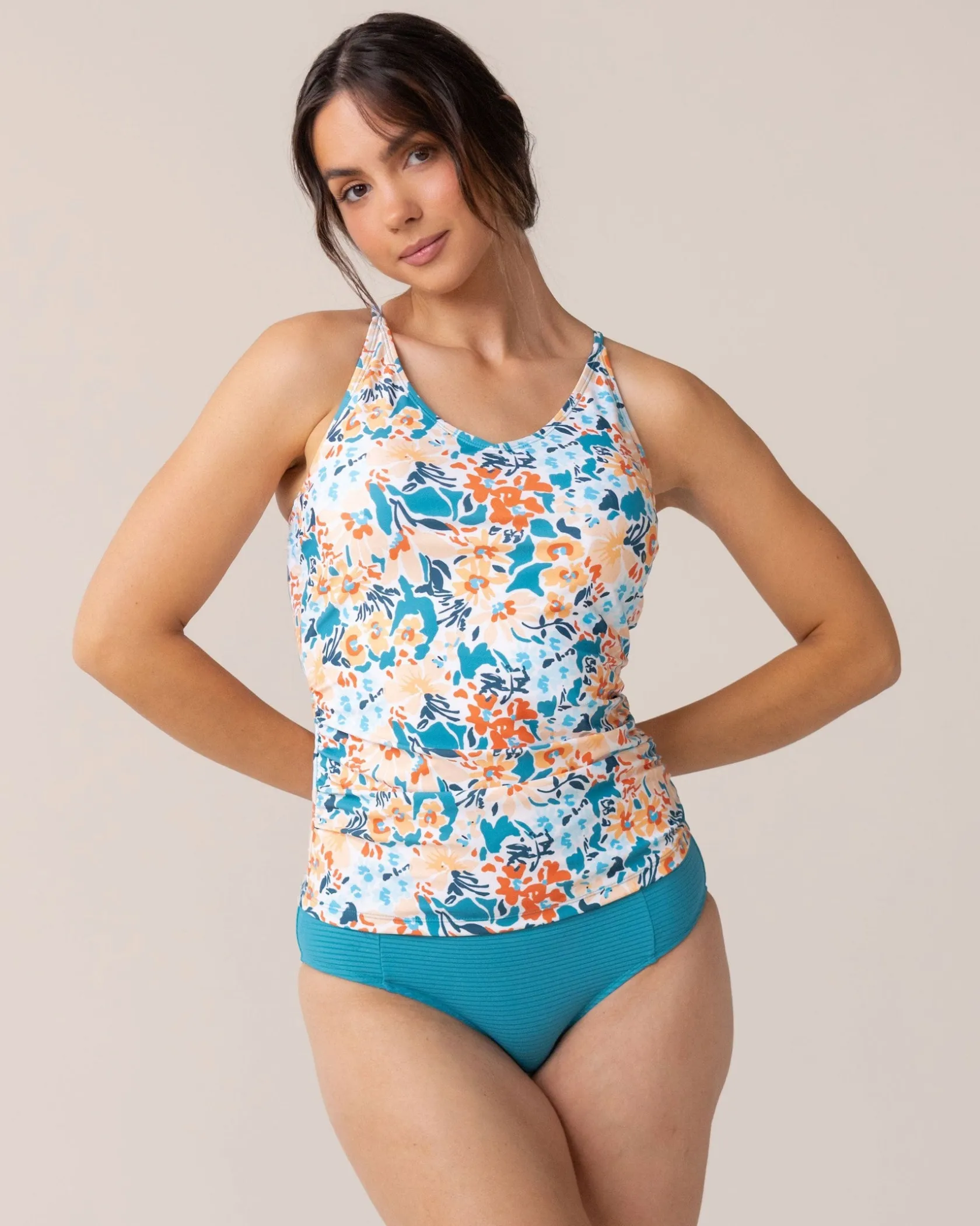 Nani Swimwear Swim Bottoms|Still Water Flat Rib Bikini Bottom