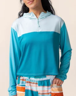 Nani Swimwear Swim Tops|Quarter Zip Sunshade