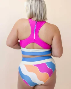 Nani Swimwear Swim Tops|Sunrise Cut Back Crop