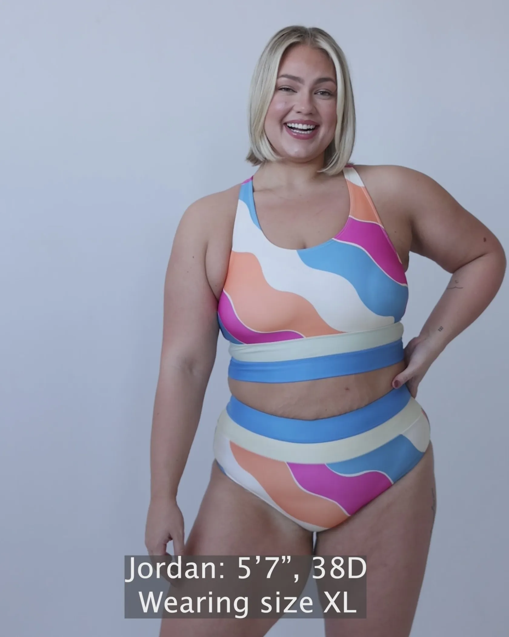 Nani Swimwear Swim Tops|Sunrise Cut Back Crop