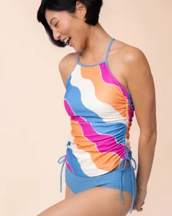 Nani Swimwear Mommy & Me|Swim Tops|Sunrise Drawstring Tankini