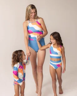 Nani Swimwear Mommy & Me|Swim Tops|Sunrise Drawstring Tankini