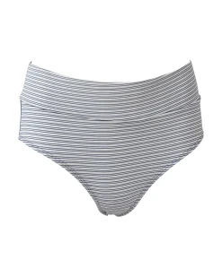 Nani Swimwear Swim Bottoms|Textured Block Mid Rise Bottom