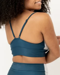Nani Swimwear Swim Tops|Textured Surf Crop