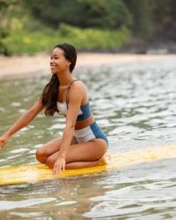 Nani Swimwear Swim Tops|Textured Surf Crop