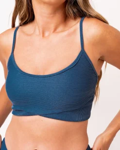 Nani Swimwear Swim Tops|Textured Tone Crop
