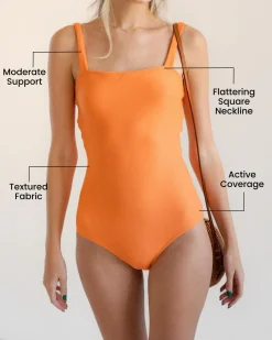 Nani Swimwear Mommy & Me|One Pieces|Textured Sandbar One Piece