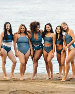 Nani Swimwear Swim Tops|Textured Shaka Bralette