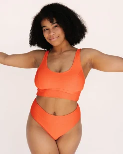 Nani Swimwear Swim Tops|Textured Avant Crop