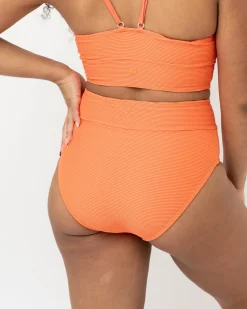 Nani Swimwear Swim Bottoms|Textured Mid Rise Bottom