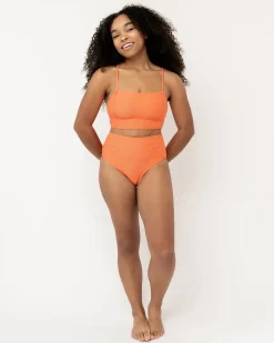 Nani Swimwear Swim Bottoms|Textured Mid Rise Bottom