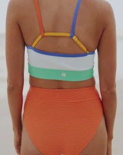 Nani Swimwear Swim Bottoms|Textured Mid Rise Bottom