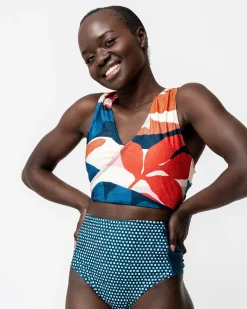 Nani Swimwear Swim Tops|Switch V Crop