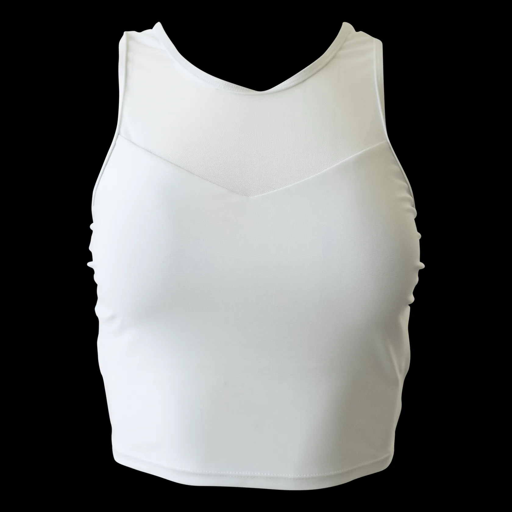 Nani Swimwear Swim Tops|Mesh Racerback Crop