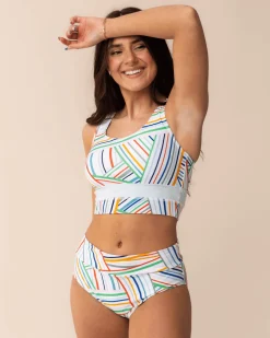 Nani Swimwear Swim Tops|Cut Back Crop