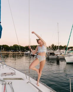 Nani Swimwear Swim Tops|Cut Back Crop